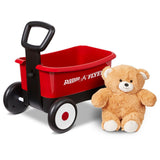 Radio Flyer Push & Play Walker Wagon With Teddy Bear