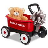 Radio Flyer Push & Play Walker Wagon With Teddy Bear