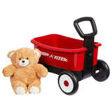 Radio Flyer Push & Play Walker Wagon With Teddy Bear