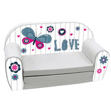 Delsit Sofa Bed Love - Grey