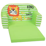 Delsit Sofa Bed- Lion Col - Green