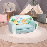 Delsit Sofa Bed Dinos - Blue