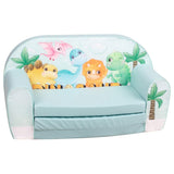 Delsit Sofa Bed Dinos - Blue