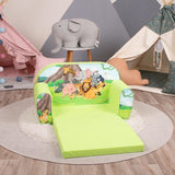 Delsit Sofa Bed Wild Animals - Green