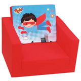 Delsit Single Sofa - Super Hero Red