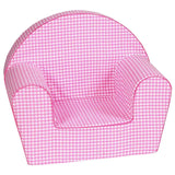 Delsit Arm Chair - Caro Tweed Pink