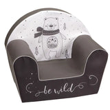 Delsit Arm Chair Be Wild - Dark Grey