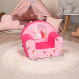 Delsit Arm Chair - Magic Unicorn - Pink