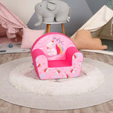 Delsit Arm Chair - Magic Unicorn - Pink