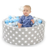 Delsit Dry Pool - Grey with White Stars