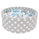 Delsit Dry Pool - Grey with White Stars