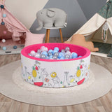 Delsit Ball Pool Fruits & Flamingos - Pink