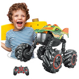 Bricstar Transformable Drifting Stunt Rc Cars - Dinosaur