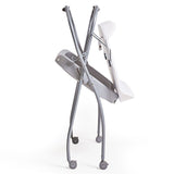 Ifam Baby Foldable Standing Bath Diaper Changer - Grey