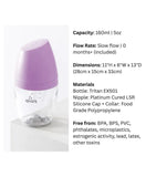 Quark BuubiBottle Mini 160ml - 2PC - Purple