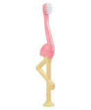 Dr. Brown's Toddler Flamingo Toothbrush - Pink - Laadlee