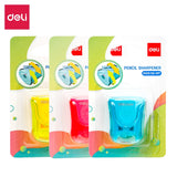 Deli Pencil Sharpener 1-Hole Assorted ER01000-MT