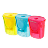 Deli Pencil Sharpener 1-Hole Assorted ER01000-MT