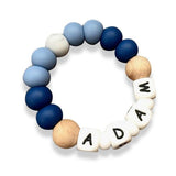 Desert Chomps Personalized Teether Solo - Midnight Blue