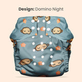 Mother Sparsh Plant Powered Cloth Diaper - Domino Night - Laadlee
