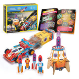 National Geographic 2-in-1 Blast-Off Rocket & Racing Car