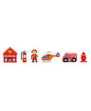 Viga Train Set Accessory - Fire Station