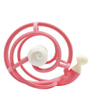 Mombella S2 Snail Rattle & Sensory Teether Toy - Pink