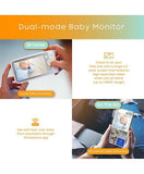 Chillax 4.3" Smart HD Baby Monitor - White & Grey