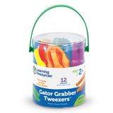Learning Resources Gator Grabber Tweezers (Set Of 12)