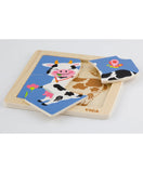Viga Handy Puzzle - Cow