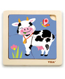 Viga Handy Puzzle - Cow
