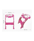 Karibu Frog Shape Cushion Potty seat with Ladder - Pink - Laadlee