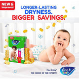 Fine Baby Diapers - Size 5 | Maxi | 11-18kg | 40pcs - Laadlee