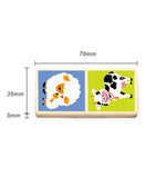 Viga Dominoes - Farm Animals