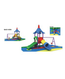 MYTS Pinokee Slide And Swing Multi Playcentre For Kids
