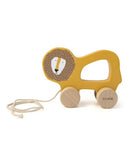 Trixie Wooden Pull Along Toy - Mr. Lion - Laadlee