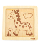 Viga Handy Puzzle - Giraffe
