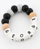 Desert Chomps Personalized Teether Lasso - Mono