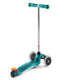 Micro Mini Classic Scooter with LED Wheels - Aqua - Laadlee