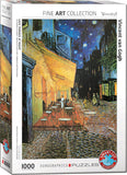 eurographics-cafe-terrace-at-night-by-vincent-van-gogh-puzzle-1000pcs - 1