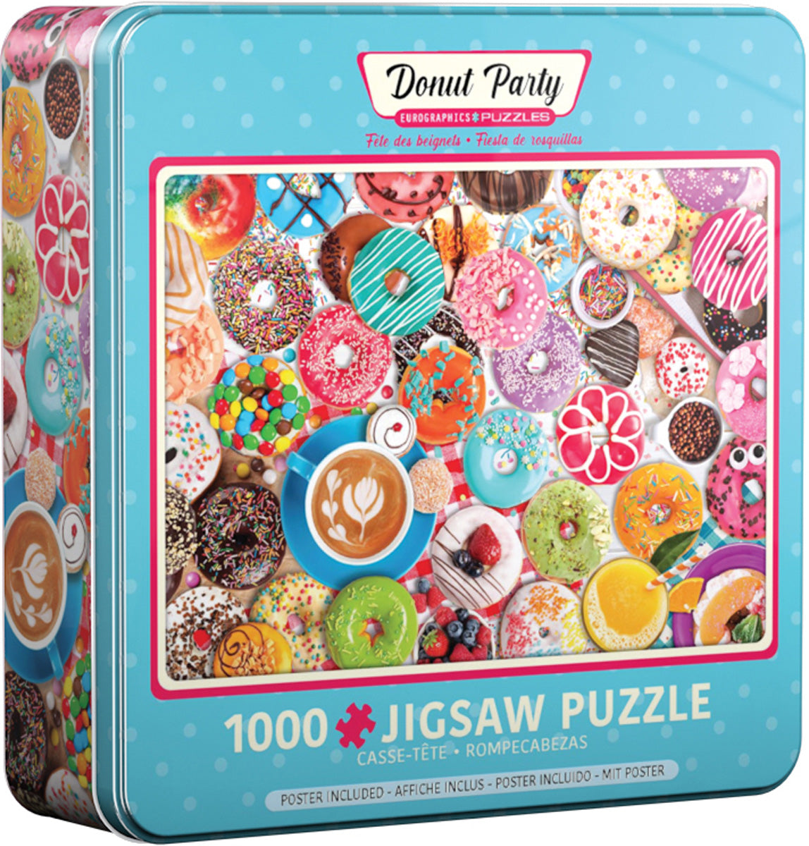 eurographics-donut-party-puzzle-100pcs - 1