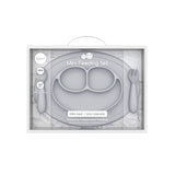 ezpz Mini Feeding Set - Pewter