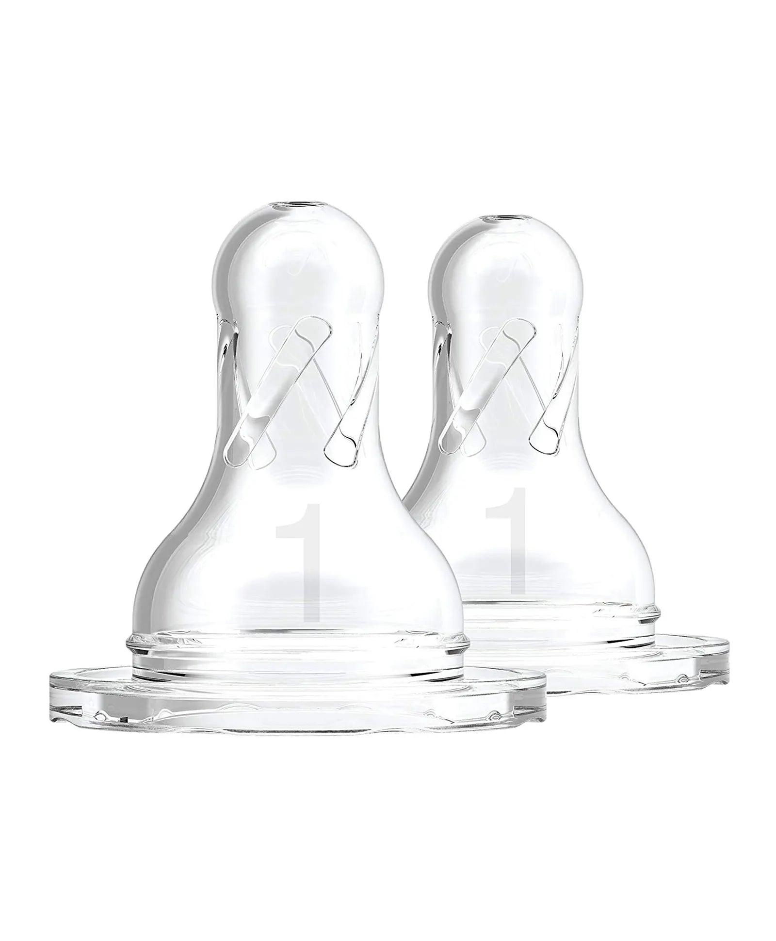 Dr. Brown's Level-3 Silicone Narrow Nipple - Pack of 2 - Laadlee
