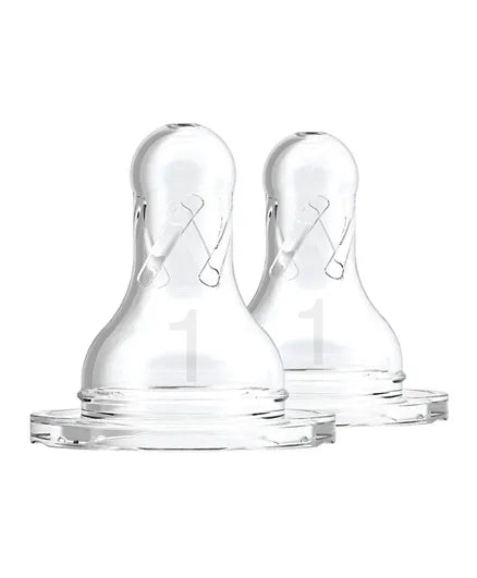 Dr. Brown's Level-4 Silicone Narrow Nipple - Pack of 2 - Laadlee
