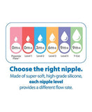 Dr. Brown's Level-3 Silicone Narrow Nipple - Pack of 2 - Laadlee