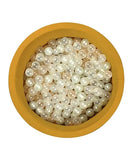 Larisa & Pumpkin Mustard Ball Pit (85cm) With 200 balls - Pearl/Clear Balls