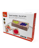 Viga Magnetic Puzzle Block Fruits - 32Pcs