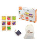 Viga Magnetic Puzzle Block Fruits - 32Pcs