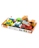 Viga Mini Vehicles Set - 6Pcs