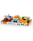 Viga Mini Vehicles Set - 6Pcs